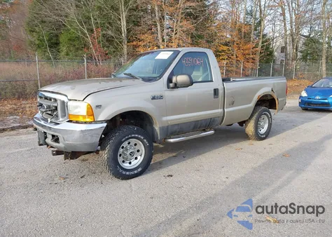2001 Ford F-250 Xl/Xlt из США, поврежденный, VIN 1FTNF21L21EB87741